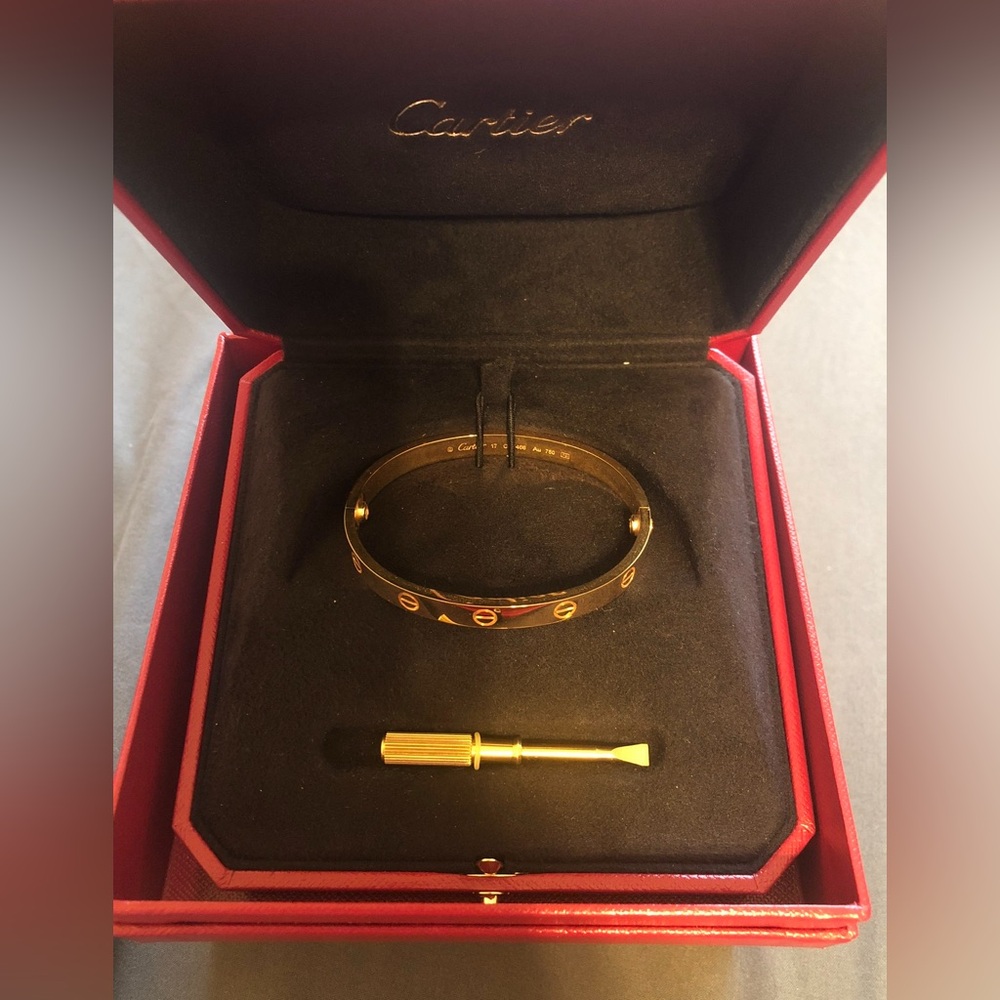 Cartier love bracelet